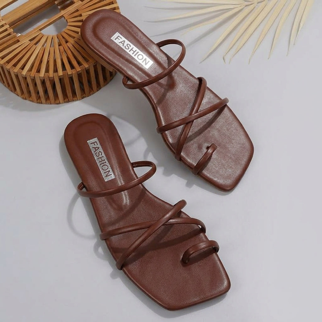 Sandales Élégantes à Lanières Croisées